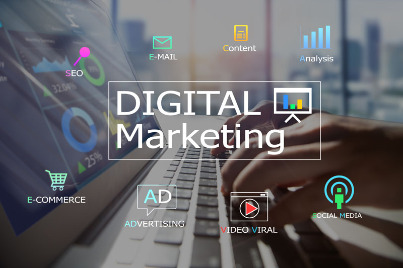 Digital marketing website